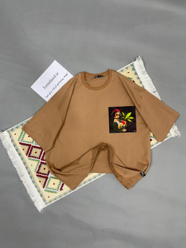 خرید تیشرت باکسی طرح لئون