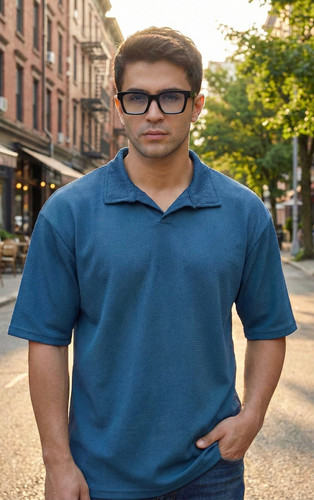 خرید تیشرت لش یقه دار